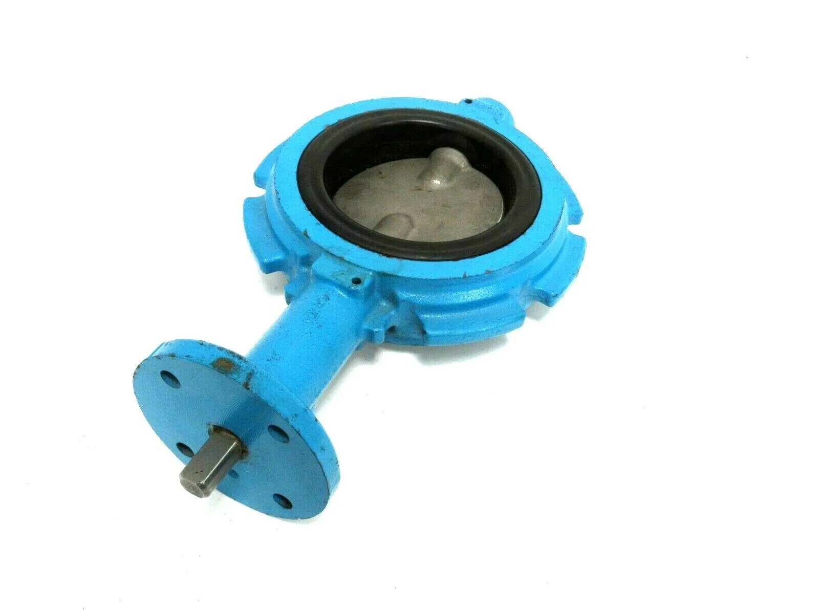 NEW ITT INDUSTRIES WC-8270-3 BUTTERFLY VALVE 4" CAST IRON 316 SS
