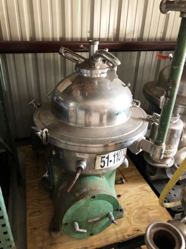 Westfalia SA 20-03-076 separators, 316SS.