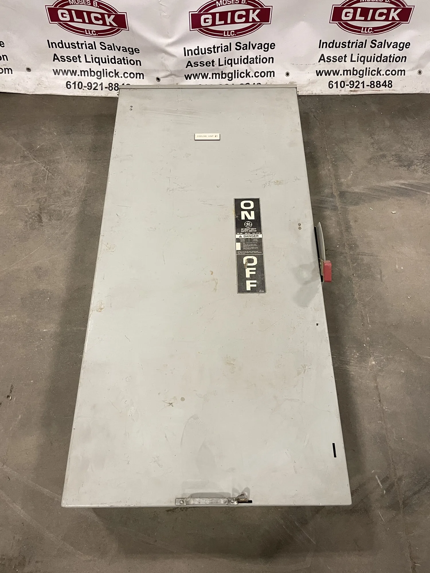 GE 400A Non-Fusible Safety Disconnect Switch 600V