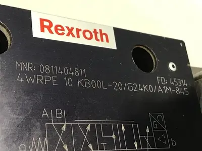 USED REXROTH 4WRPE10KB00L20/G24K0/A1M845