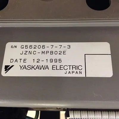 Used YASKAWA ELECTRIC JZNC-MPB02E Interface Monitors Michigan US | Ideal Machinery #707904