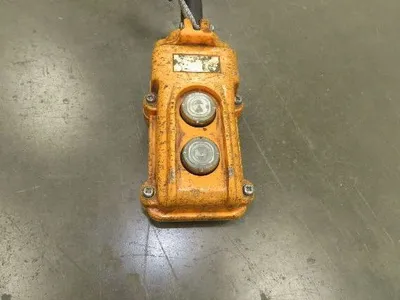 Harrington NER005LD 1/2 Ton Electrc Chain Hoist 14/5 FPM 2 Speed 9' Lift 3PH