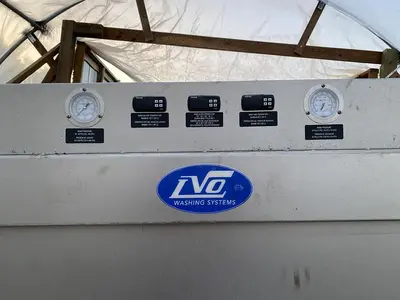 LVO FL-36G Front Load Pan Washer | Harvest Equipment and Fabrication Inc (2)