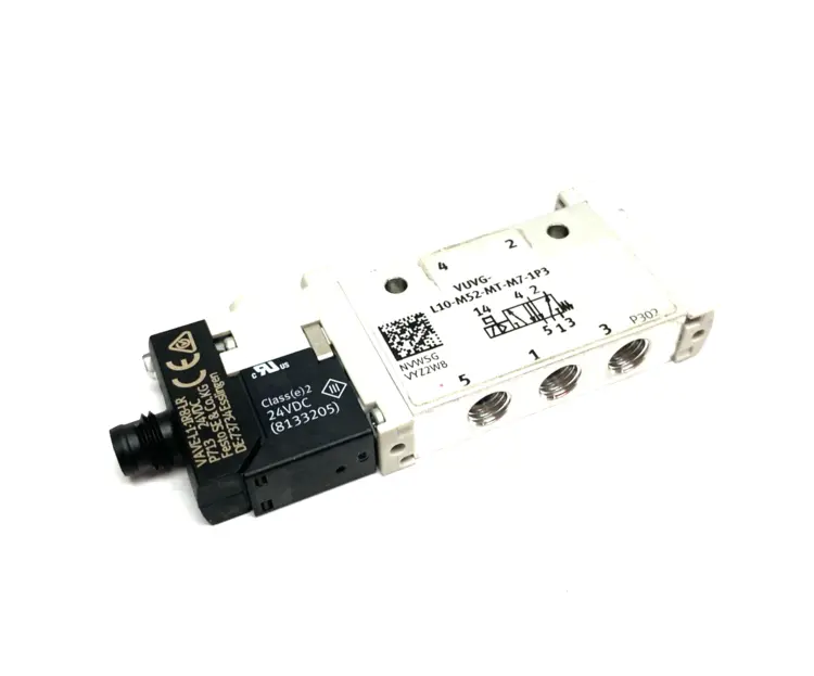 Used FESTO SOLENOID VALVE 5/2-WAY, MONOSTABLE 574359 Solenoid Valves | Maverick Industrial Sales #1101198