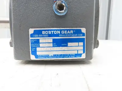 US Motors T34C2JCR Gearmotor .75Hp 115/230V 1PH 60:1 Reducer 29rpm F718-60-B5-6