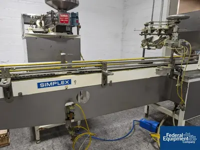 USED Simplex Simplex Single Head Piston Filling Line