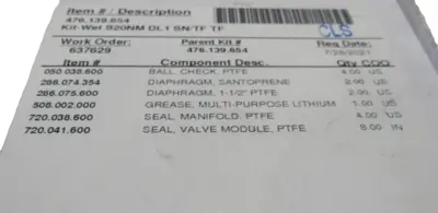 NEW SANDPIPER 476.139.654 KIT WET- S20NM DL1 SN/TF TF 476139654