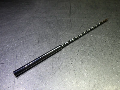Mikron CrazyDrill 2.35mm Coolant Thru Carbide Drill 2.CD.300235.IC (LOC2688B)