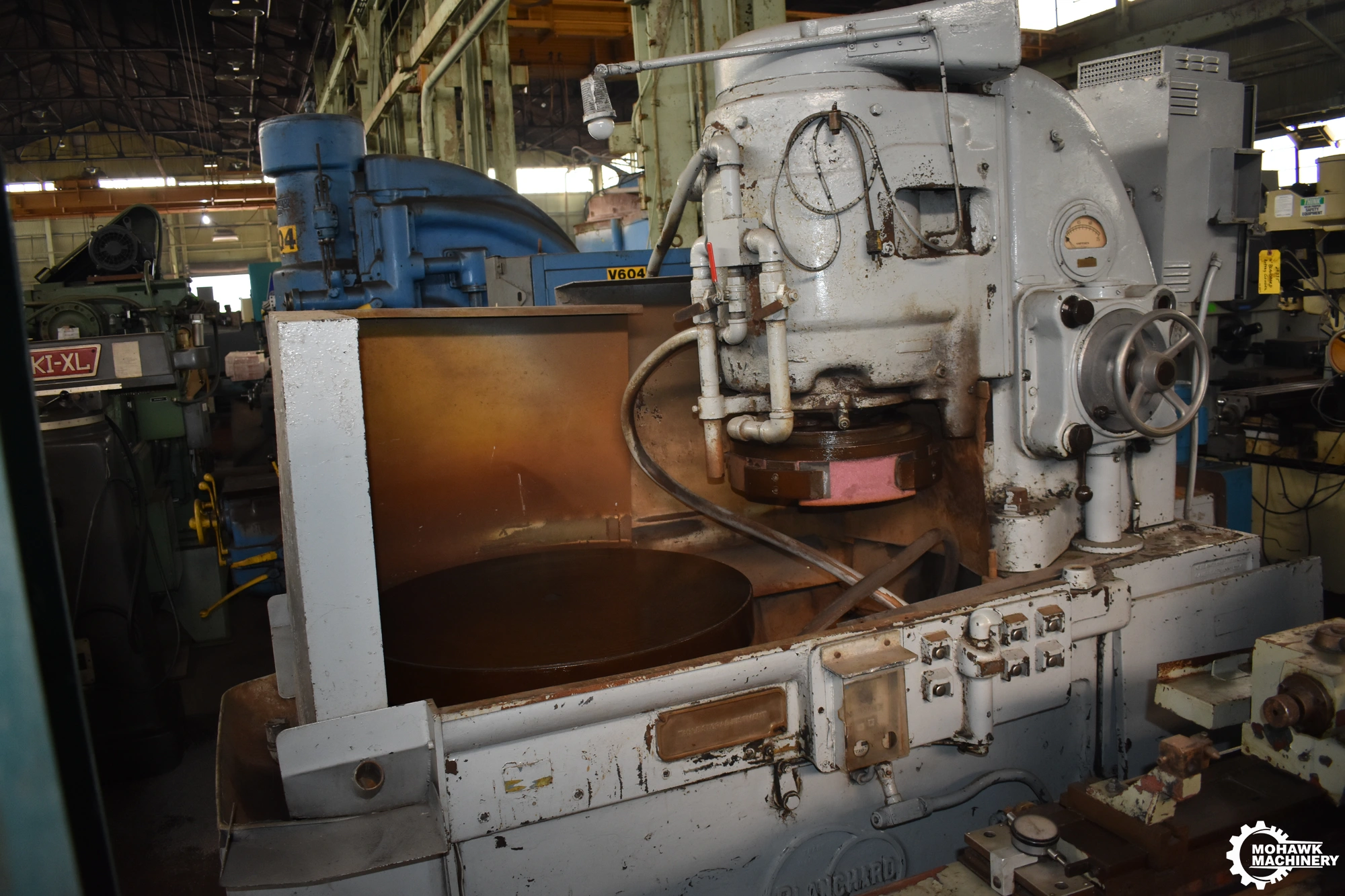 36" BLANCHARD "18-36" VERTICAL-SPINDLE ROTARY SURFACE GRINDER w/SEGMENTED WHEEL