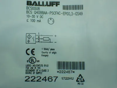 NEW BALLUFF BCS00U8