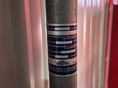 Containerized Foam Fire Suppression System w/ Deluge Valve, Potter Controls & Piping Manifold