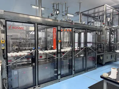 Used 2020 KOSME Filling Line Bag in Box - Beverage Liquid Fillers GB | Perry Equipment #1280809