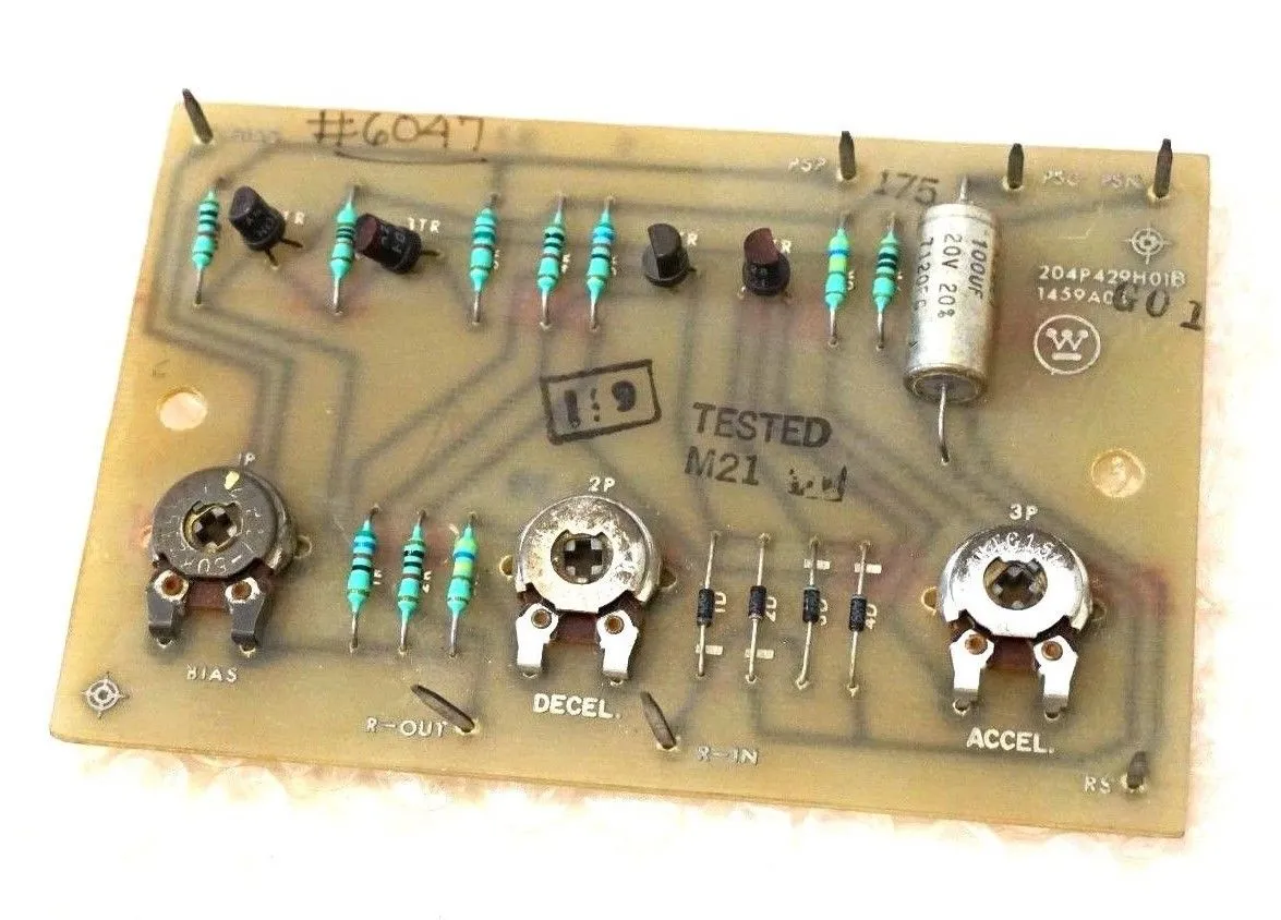 NEW WESTINGHOUSE 204P429H01B CIRCUIT BOARD