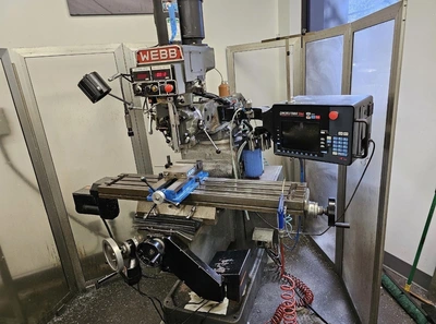 1999 WEBB 3VKF MILLING MACHINES, VERTICAL, CNC | Wheeler Machinery Sales (1)