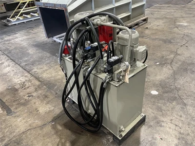 42" Wide Republic Single Shaft Film & Fiber Shredder, 100 HP Motor