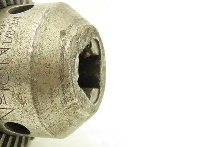 Jacobs No 18N Drill Chuck Heavy Duty Ball Bearing 1/8-3/4" Cap No 4 Morse Shank