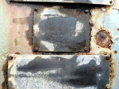 McNally-Wedag A-250 vibrating screen coal dryer, CS.