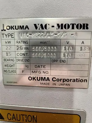 2005 OKUMA MACTURN 250BB-2S/1000 CNC Lathes | Mohawk Machinery (11)