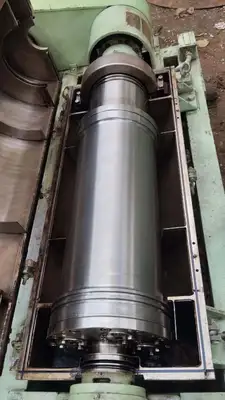 Mitsubishi/Krauss-Maffei KVZ-25-ML decanter centrifuge, 316SS.