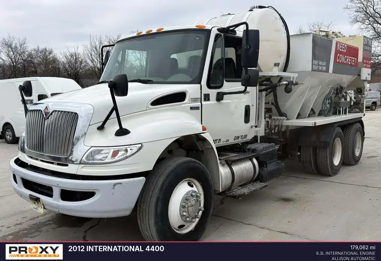 Used 2012 INTERNATIONAL 4400 Concrete Mixer Trucks New Jersey US | Proxy Equipment #1381631