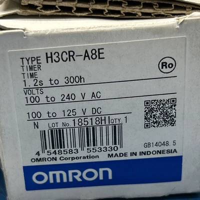 NEW Omron H3CR-A8E