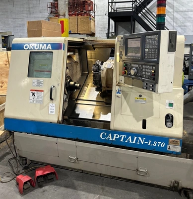 2001 OKUMA CAPTAIN L370 CNC Lathes | Toolquip, Inc. (1)