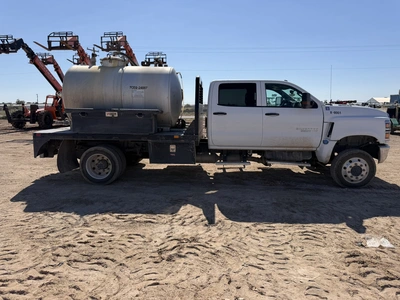 Used 2024 CHEVROLET 6500 HD SILVERADO FLATBED TRUCK Vacuum Truck Texas US | Miedema Asset Management Group #1315700