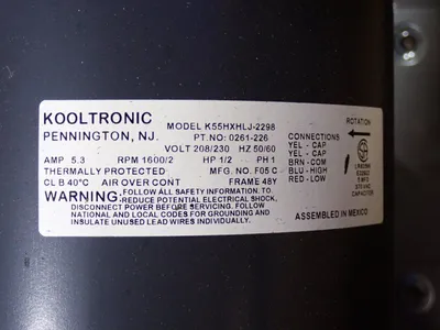 Used KOOLTRONIC K55HXHLJ2298 Miscellaneous MRO Ohio US | HGR 24 #1405143