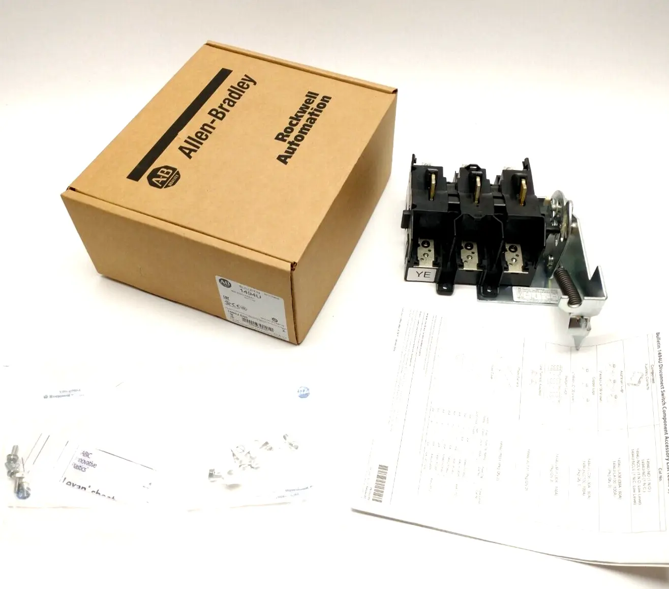 USED ALLEN BRADLEY 1494U-D60 SER. A