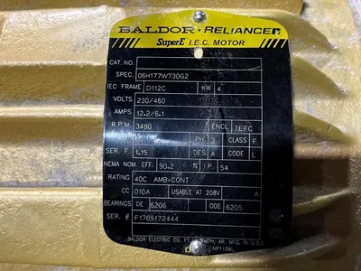 4.5" Davis Standard / Gala Underwater Pelletizing Line, 150 Hp