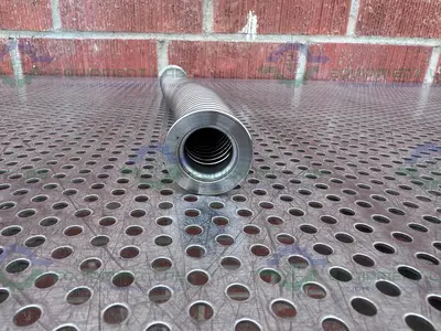 Stainless Steel  Bellows Flexible Vacuum Hose 12" w/ KF 25 Fitting