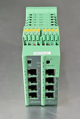 Used Phoenix Contact Phoenix Contact FL HUB 8TX-ZF Network Hubs South Carolina US | Palmetto Automation #1157820