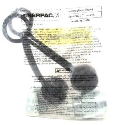 NEW ENERPAC C604 QUICK CONNECT COUPLING