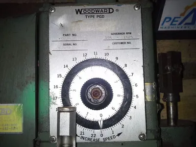 Woodward type PDG Governor