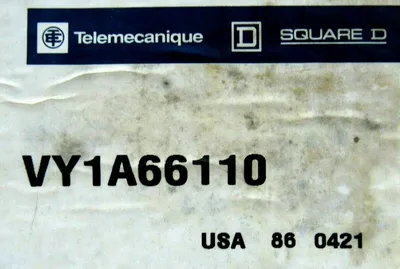 NEW TELEMECANIQUE VY1A66110 CURRENT TRANSFORMER 76R-751 RATIO 750:5