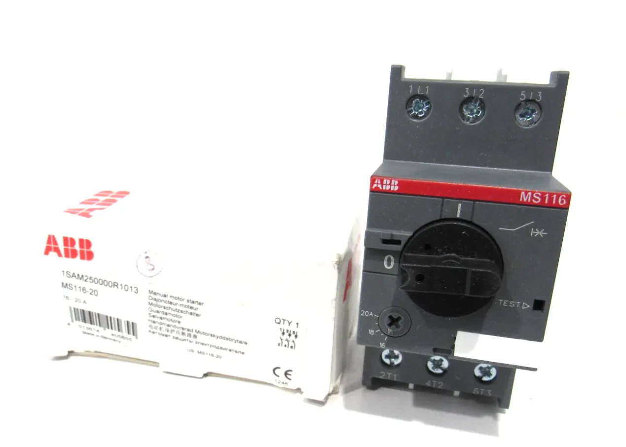 NEW ABB MS116-20 MOTOR STARTER MS11620