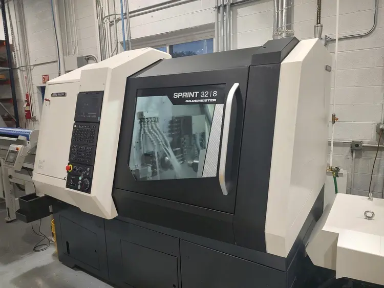 New | in-Stock 2024 DMG MORI SPRINT 32/8 Swiss Type Automatic Screw Machines Illinois US | BLUMBERG MACHINERY COMPANY #900910