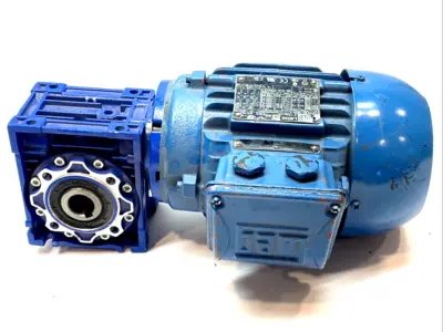 Used WEG Motor w/ Lenze GSN05-1NHAR Worm Gearbox 0.75kW Gearmotors Michigan US | Maverick Industrial Sales #1395895