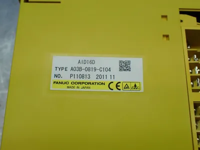 Used FANUC A03B0819C104 PLC Input & Output Ohio US | HGR 24 #885660