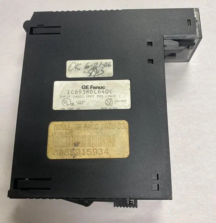Used GE FANUC IC693MDL640C PLC Input & Output | Surplus Asset Holdings #1216821