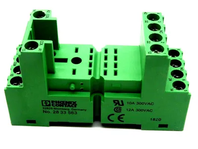 NEW 4PCS. PHOENIX CONTACT PR2-BSC2/4X21 RELAY SOCKET 2833563 PR2BSC24X21