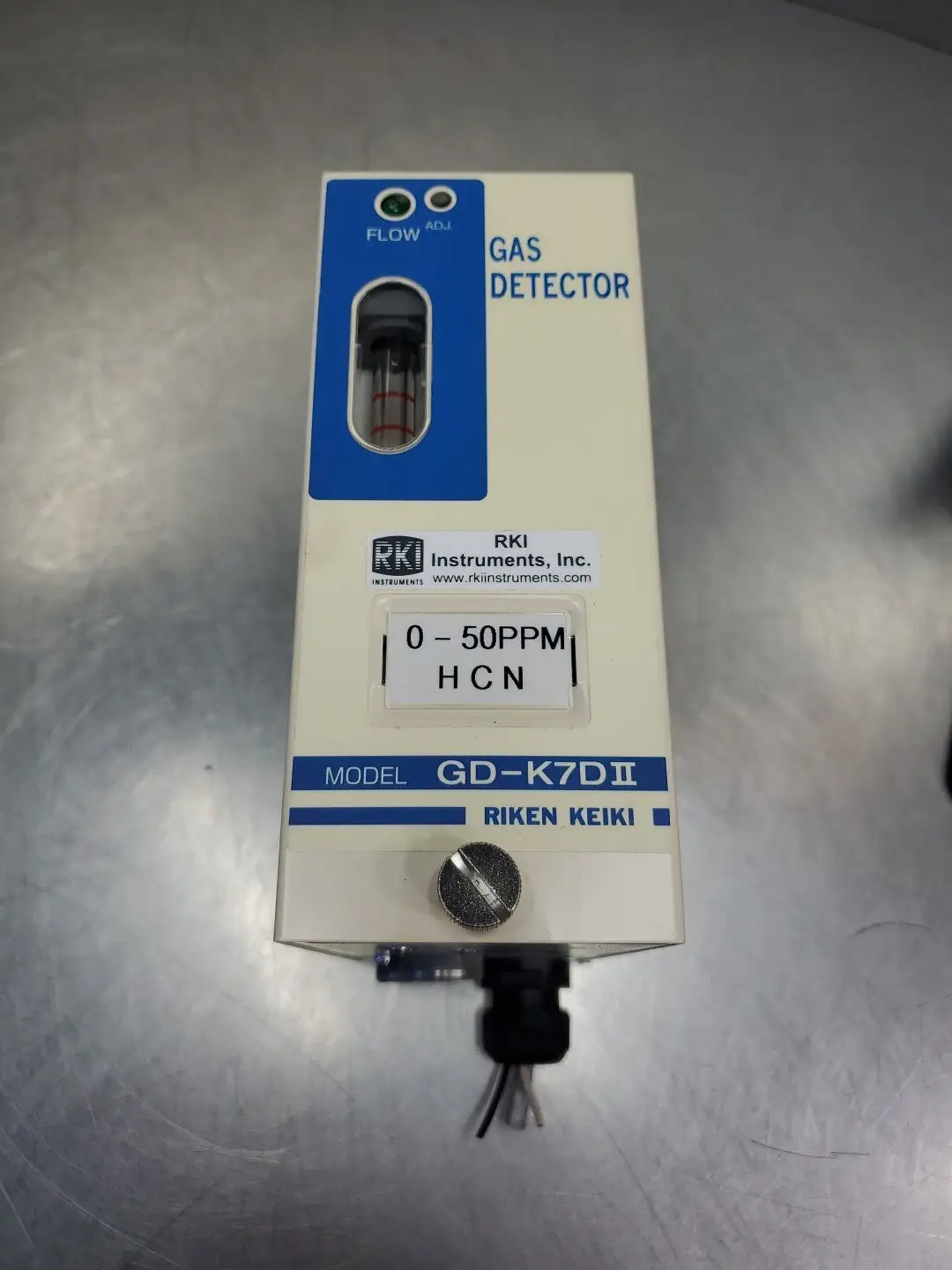 USED Riken Keiki GD-K7DII GAS DETECTOR MODULE, 0-50PPM HCN