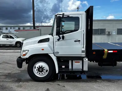 Used 2020 HINO 268 Flatbed Trucks Florida US | Truck and Van Outlet #1509160