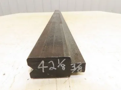 Press Brake Die 42-1/8" Long 90° V 3/8" W 3/16" D 1-3/4" H 1/2" Tang