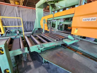 PEDDINGHAUS BDL-1250/9B BEAM LINE WITH MEBA 1270GP SAW