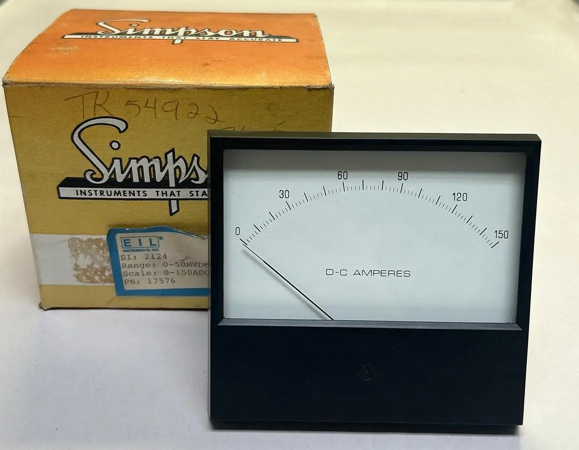 New | in-Stock SIMPSON 17576 Meters - Misc Ohio US | Surplus Asset Holdings #1248062