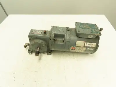 Dodge Reliance 56WM16A Gearmotor 50:1 Reducer 1/2Hp 230/460V 3PH 56C Dual Output