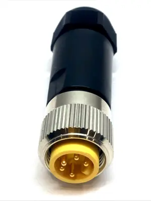 USED AUTOMATIONDIRECT ZIPPORT 5-PIN MALE FIELD CONNECTOR