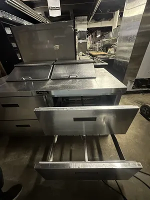 174-0236 Delfield 64" Self Contained Mega Top Sandwich Prep Cooler