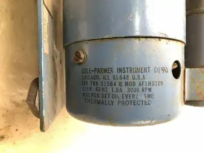 Cole-Parmer Masterflex 753 Rotary Piston Pump 575RPM 115VAC -NIB